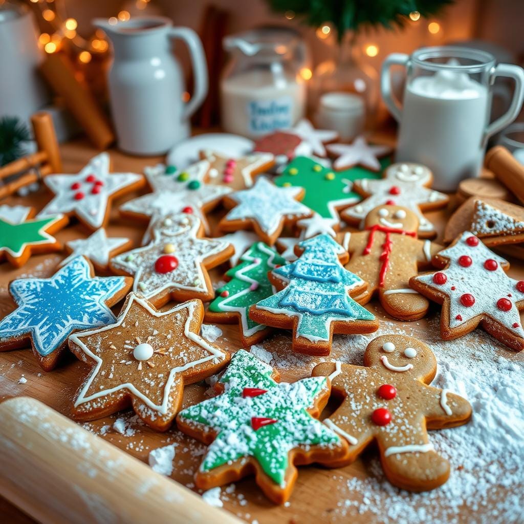 Biscuits de Noël en pain d'épices