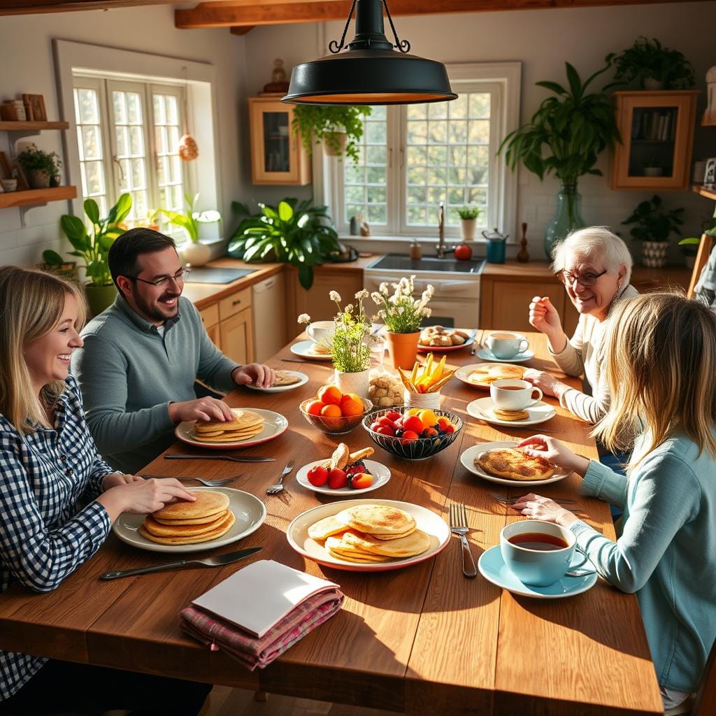 Brunch en famille