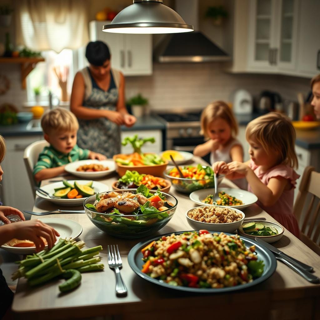 Dîners familiaux rapides et sains