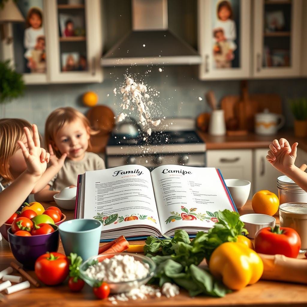 Livre de recettes familial cuisine enfants