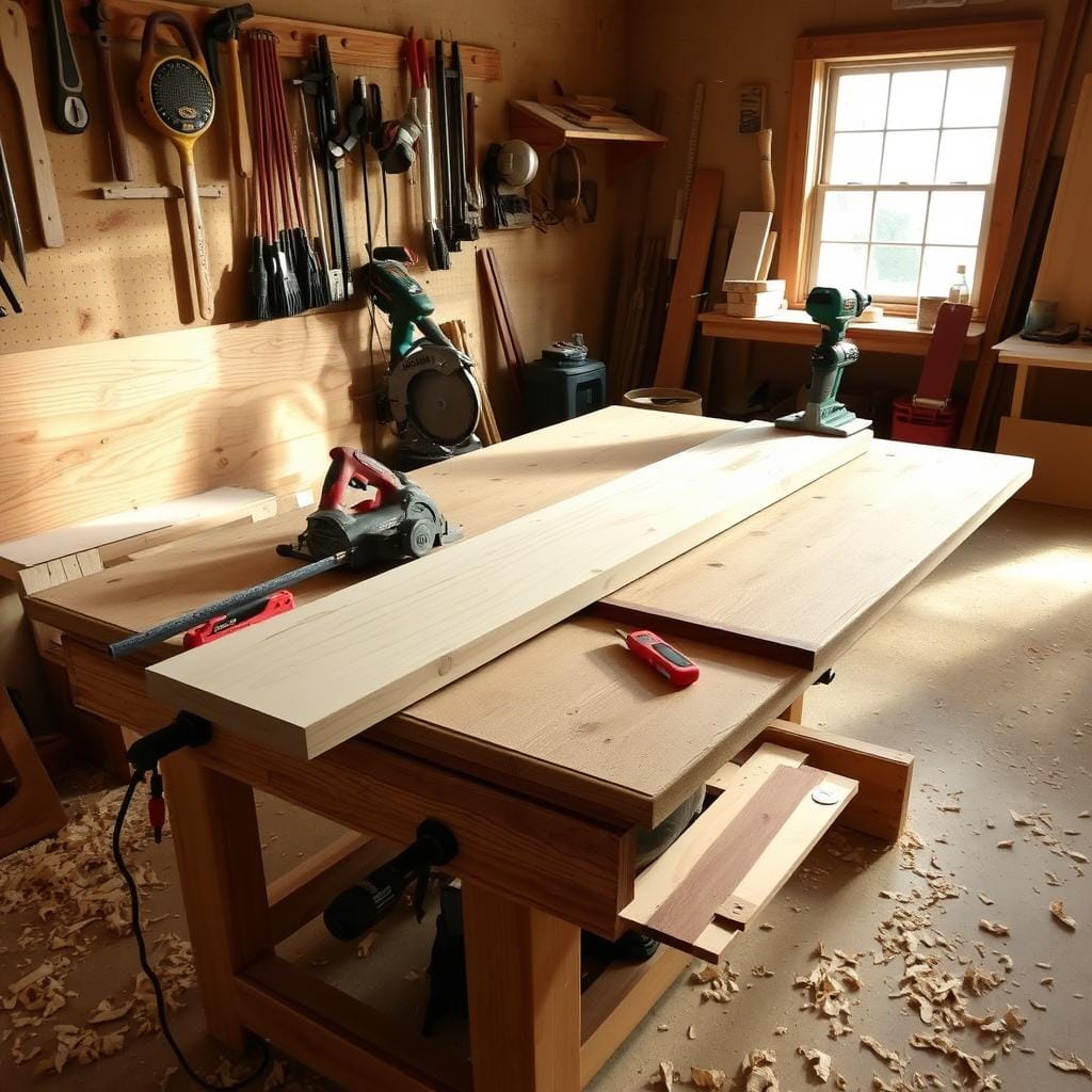 Techniques de découpe pour étagères en bois