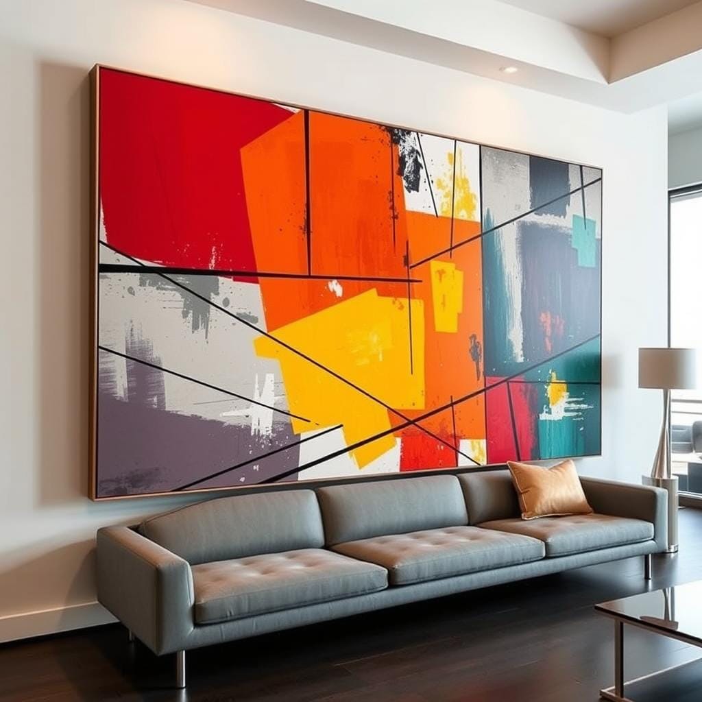 abstract wall art