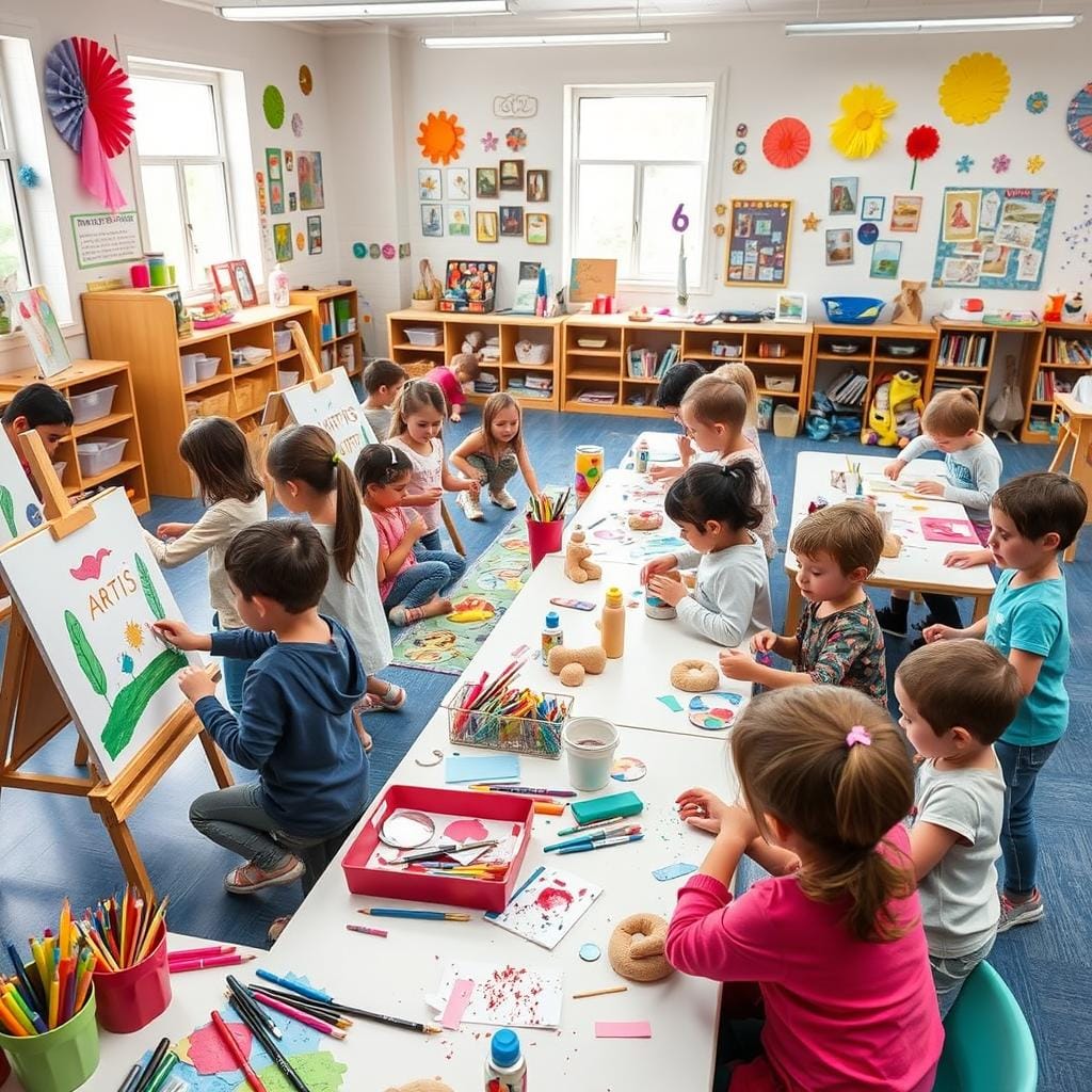 activités artistiques pour enfants