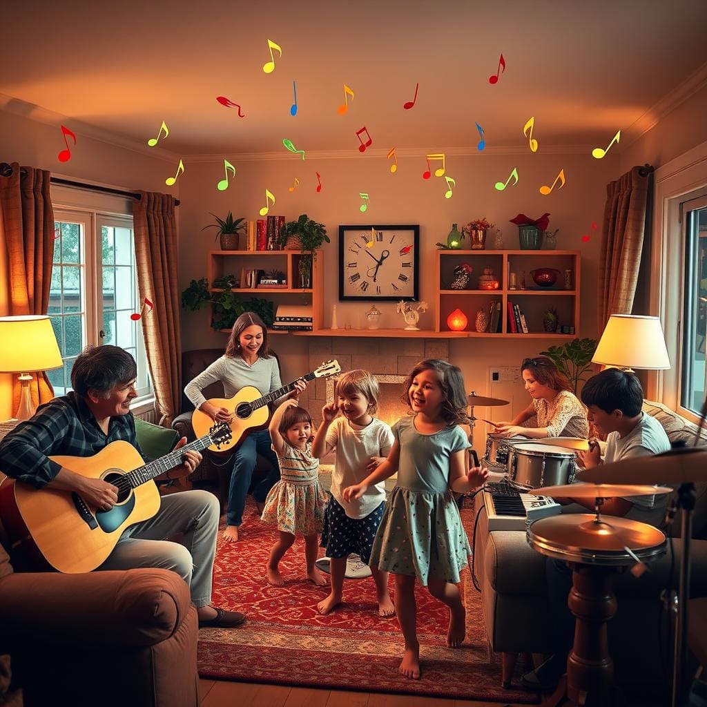 activités musicales en famille