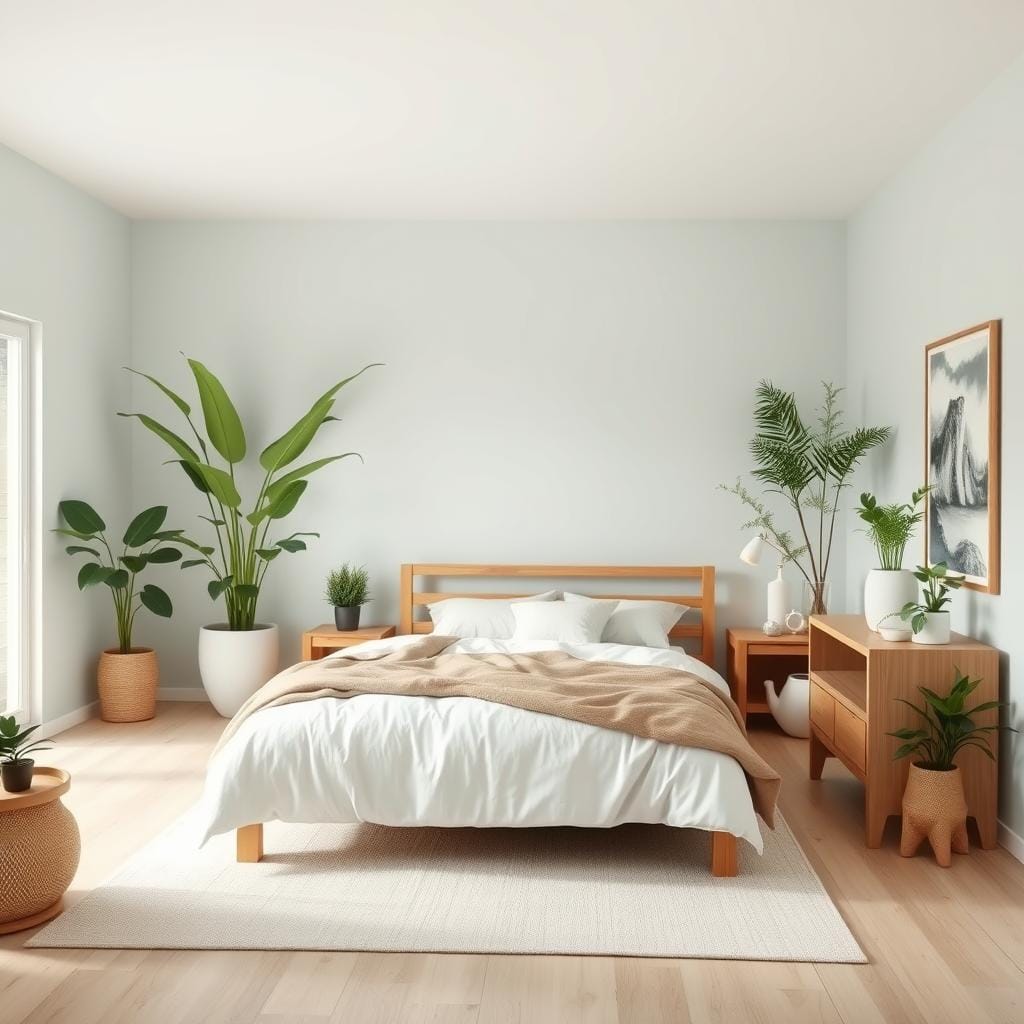 couleurs apaisantes pour une chambre adulte