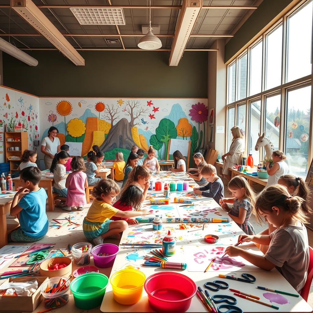 développement artistique enfants