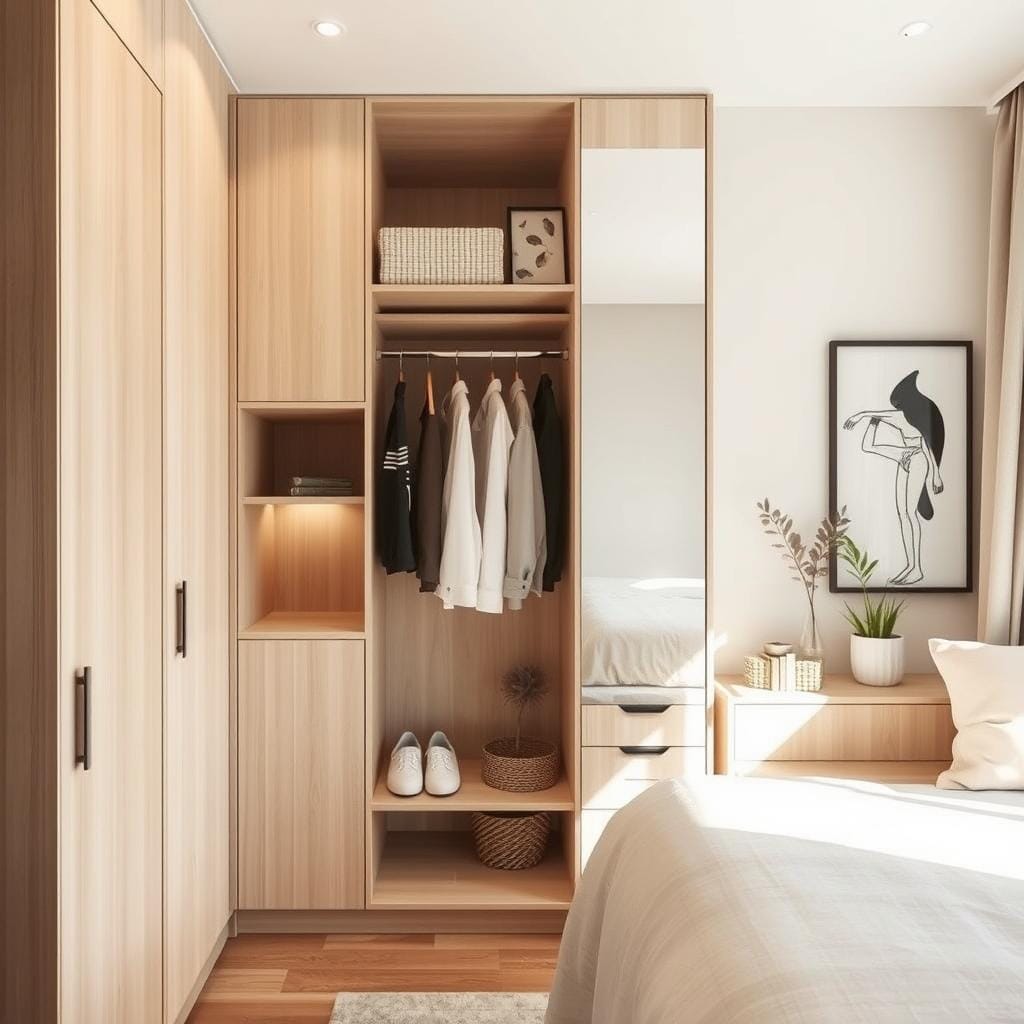 dressing petite chambre