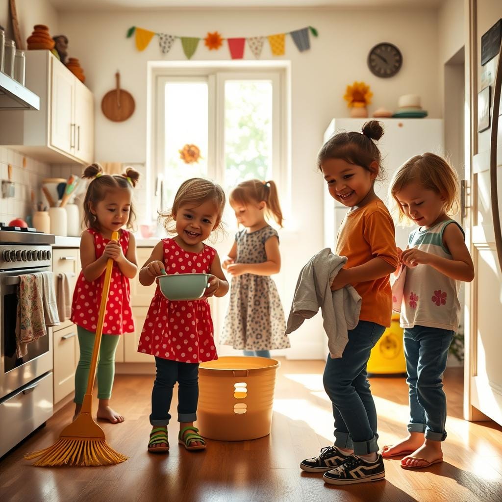 enfants autonomie maison