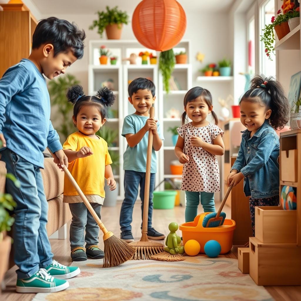 enfants autonomie maison