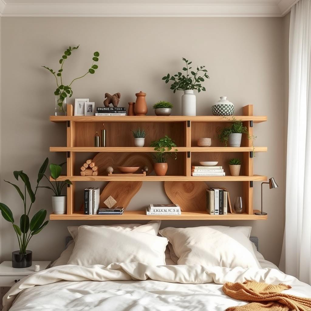 étagère en bois DIY pour la chambre