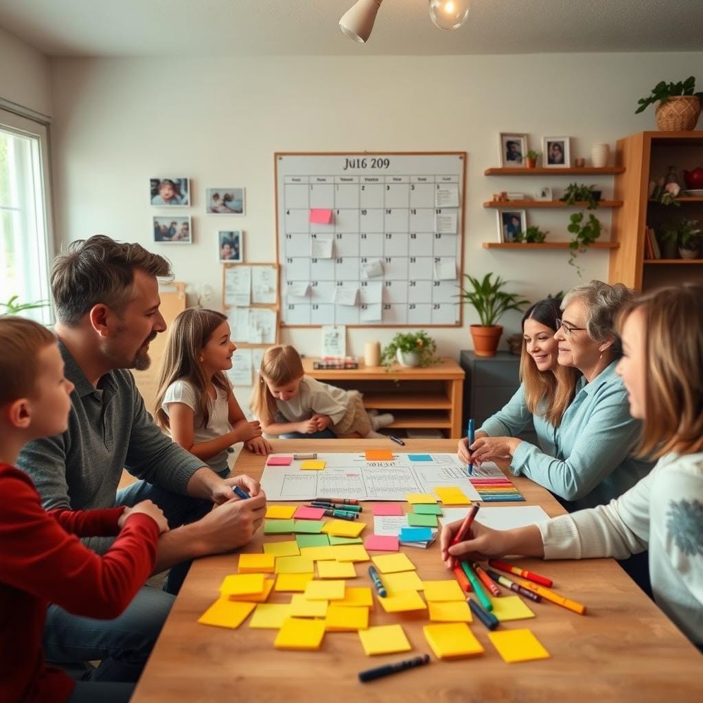 famille planification activite