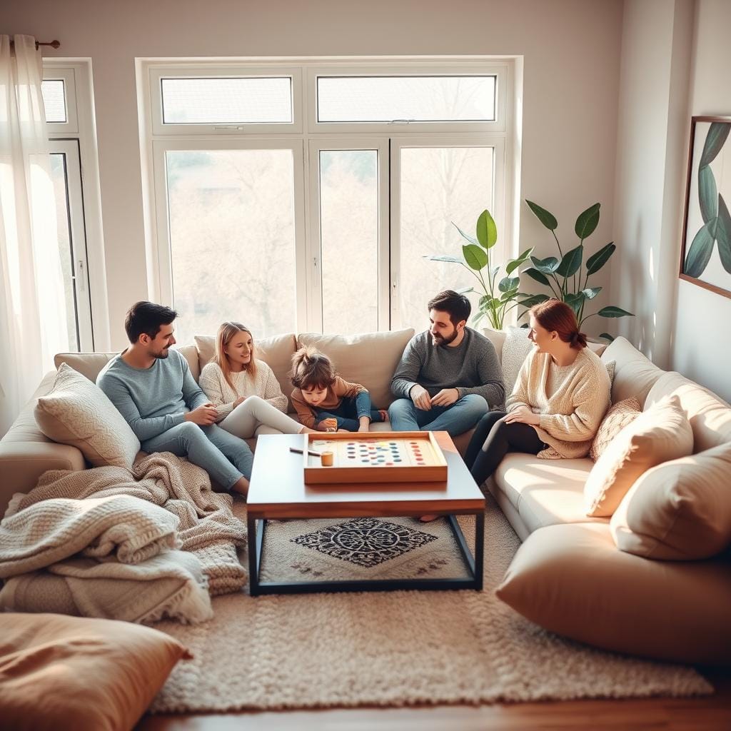 famille relaxation