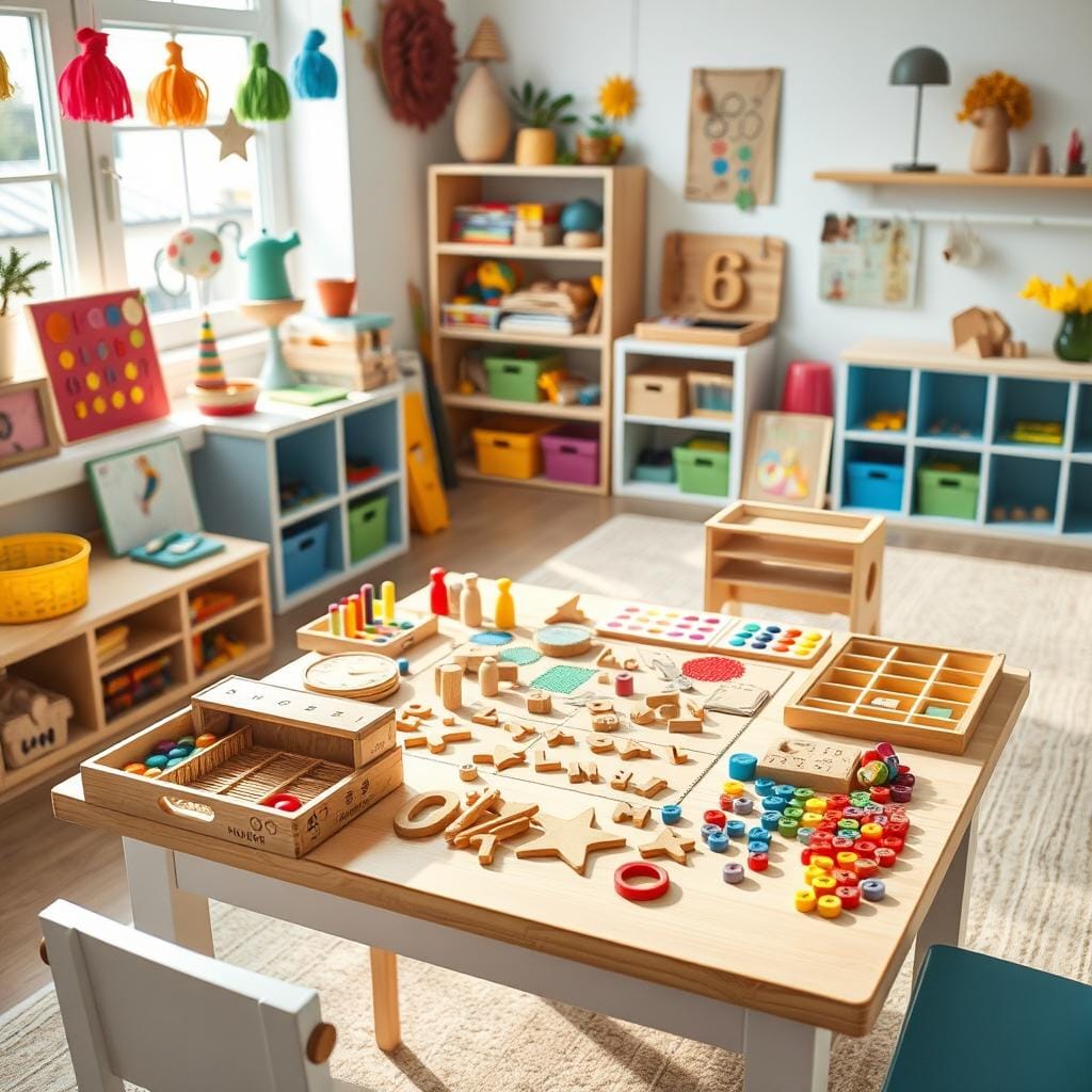 jeux éducatifs Montessori