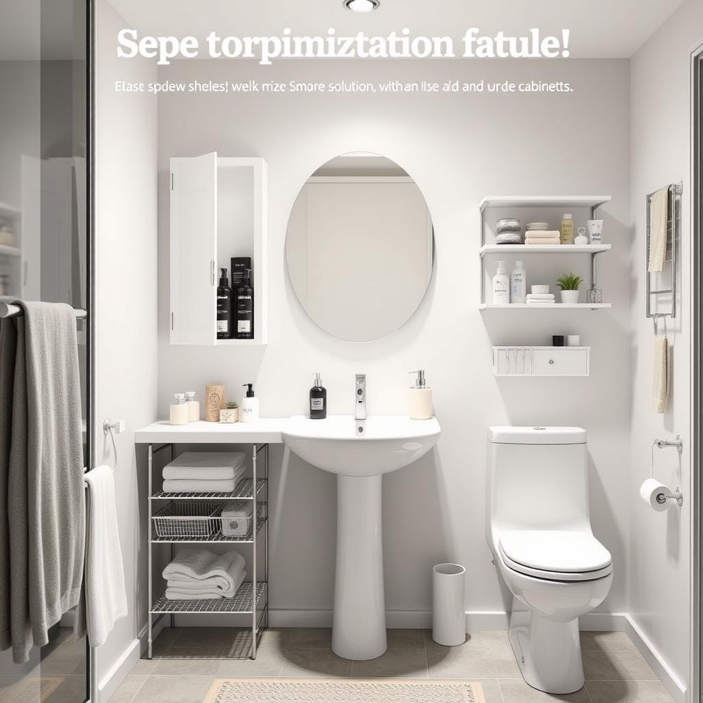 salle de bain optimisation espace