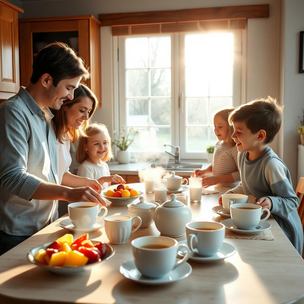 Rituels familiaux et routines familiales efficaces