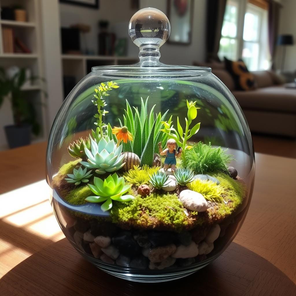 Terrarium DIY décoration maison