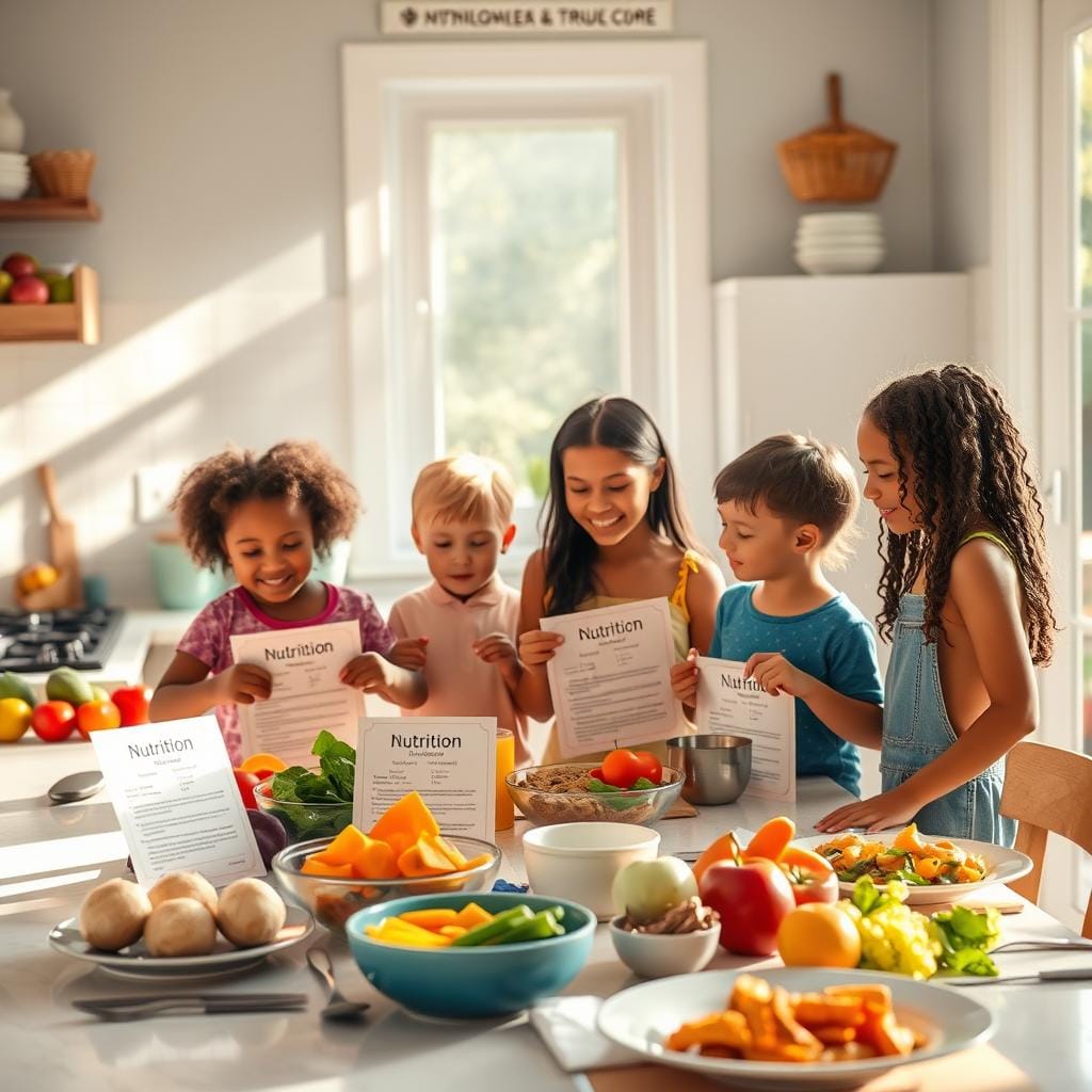 Éducation nutritionnelle familiale