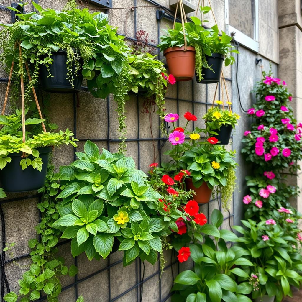 Jardin vertical écologique