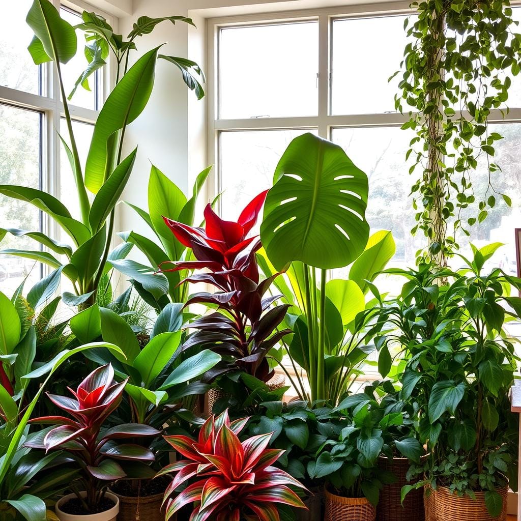 Plantes exotiques d'intérieur